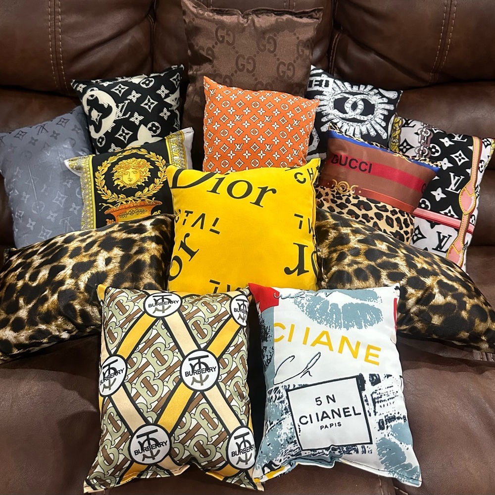 Boujie Bag Pillows -Medium (Choose Your Print)Please read description. - Picture 3 of 17